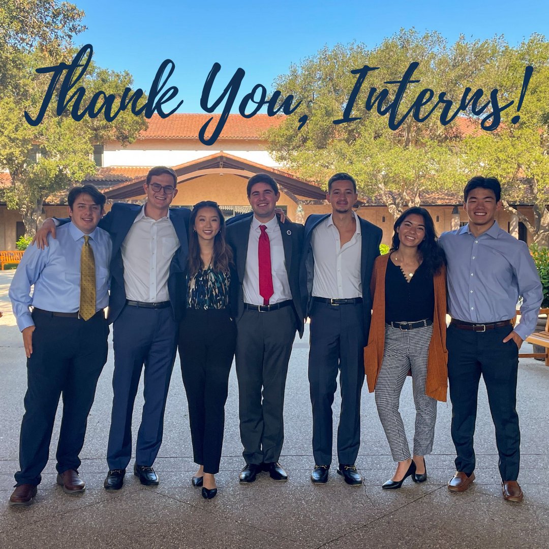 RonaldReaganEDU's tweet photo. One last shout out to each of our amazing interns for all of their hard work &amp; dedication both in-person &amp; virtually supporting our #ReaganSLP &amp; #ReaganDebate programs. You gave your all to the students you interacted with &amp; have forever made an impact on them. #internship2021 https://t.co/LMPrg4Opbq
