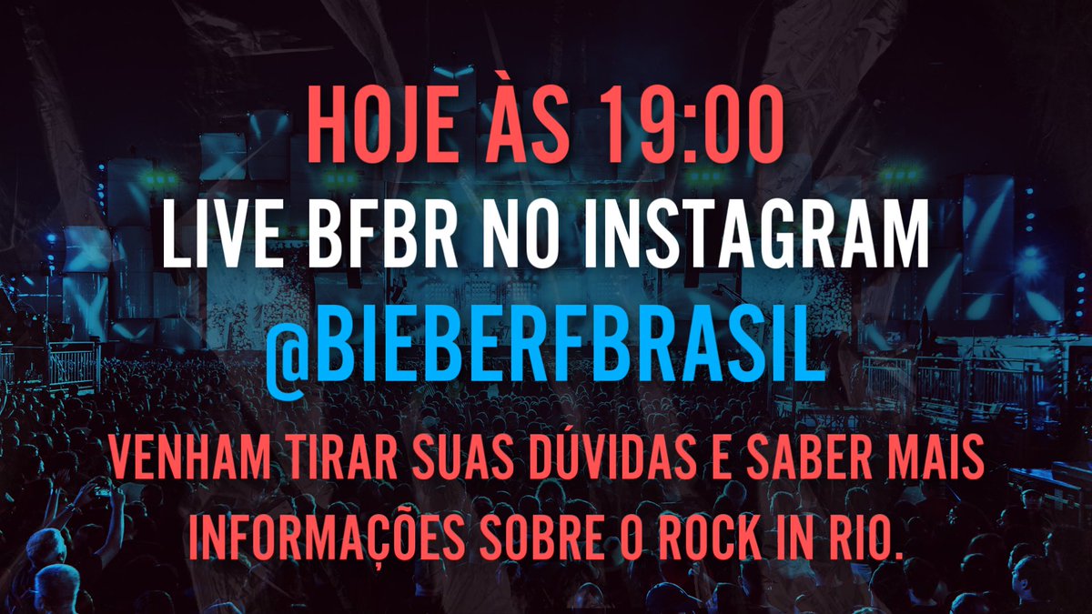 bieberfbra's tweet photo. 🚨Live no instagram da BFBR, para tirar dúvidas de vocês sobre todas as informações que saíram hoje!

📌Hoje às 19:00 (horário de Brasília).
Instagram: bieberfbrasil 
📎 https://t.co/HJPyYw1yUy https://t.co/Ch81YgUtI5