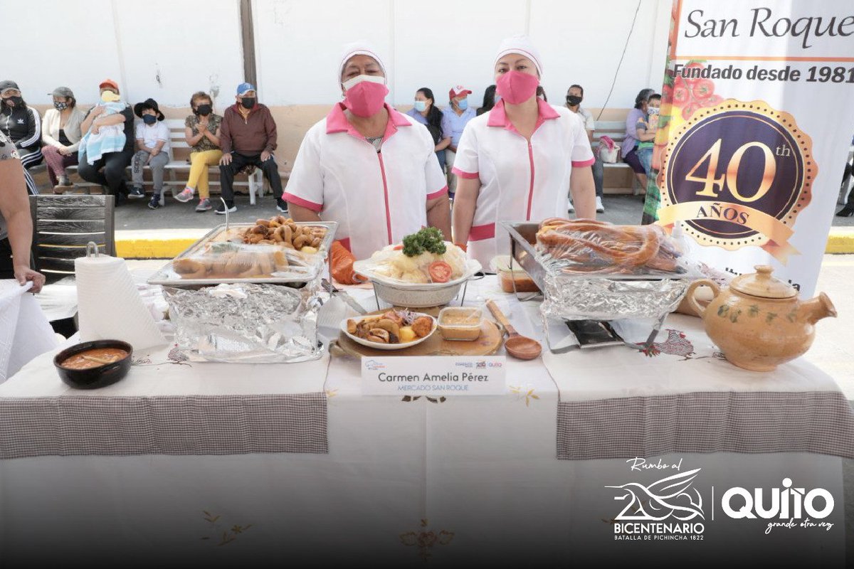 MunicipioQuito's tweet photo. "Nuestros #MercadosDeQuito son laboratorios antropológicos, tienen cultura, gastronomía, tradición e identidad quiteña. Son un potencial turístico que nosotros estamos desarrollando", anunció el Alcalde @LoroHomero.
#MarketChef #QuitoSeReactiva https://t.co/RX3WARt4Vq