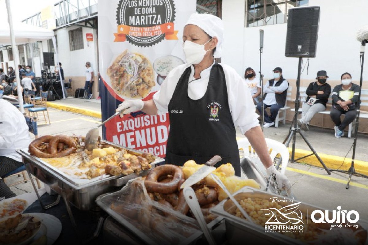 MunicipioQuito's tweet photo. "Nuestros #MercadosDeQuito son laboratorios antropológicos, tienen cultura, gastronomía, tradición e identidad quiteña. Son un potencial turístico que nosotros estamos desarrollando", anunció el Alcalde @LoroHomero.
#MarketChef #QuitoSeReactiva https://t.co/RX3WARt4Vq