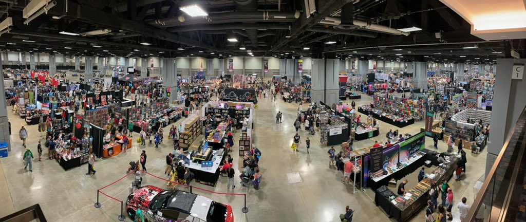 .<a href="/AwesomeCon/">Awesome Con</a> is back this weekend! 💥 Thrilled to see so many at DC’s biggest celebration of “geek” culture. 

#ExperienceDC