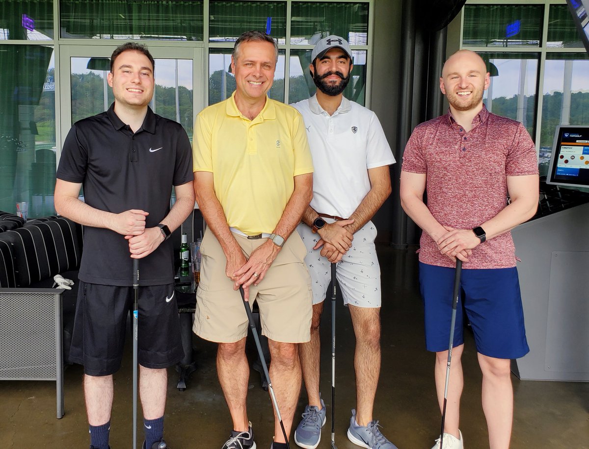 Swinging into the weekend with some of our audit team at Topgolf!

#Pittsburgh #topgolf #teambuilding #teamwork #audit #accounting #accountingfirm #golf #team #finance