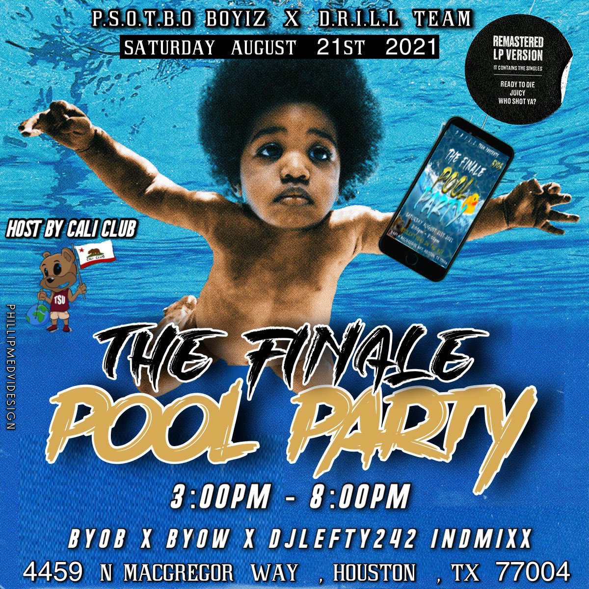 tonightintally's tweet photo. Tonight #Project2Nasty Saturday #TheFinalePoolParty (Day) #BackinSession (Night)!!!! #txsu25 #uh25 #txsu #uh #uh24 #txsu24 #txsu23 #uh23 #pvamu #pv25 #shsu #tamu TXSU WELCOME WEEK !!! https://t.co/oPDmnoxJ5L