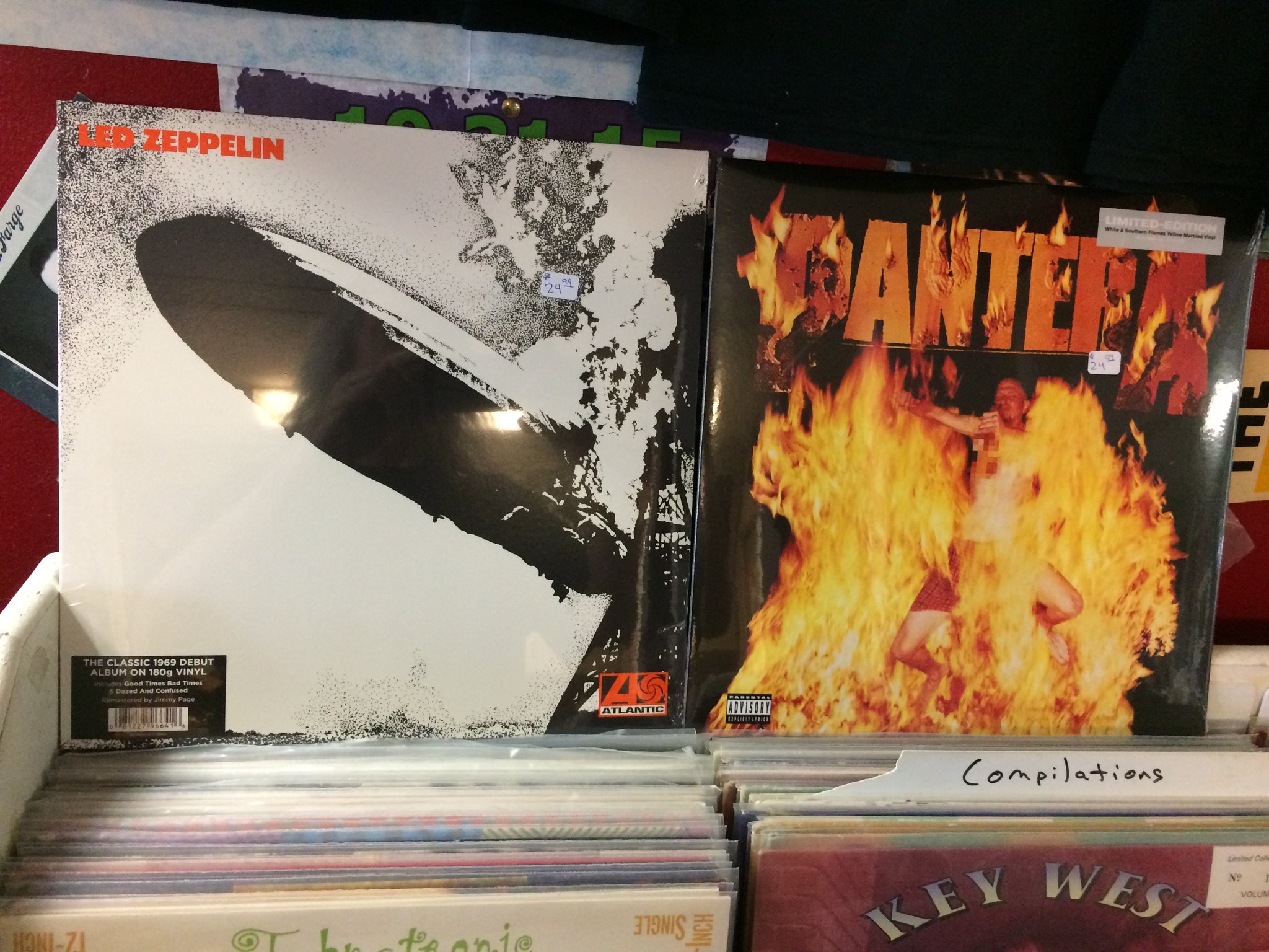 Happy Birthday to Robert Plant of Led Zeppelin & the late Dimebag Darrell of Pantera 