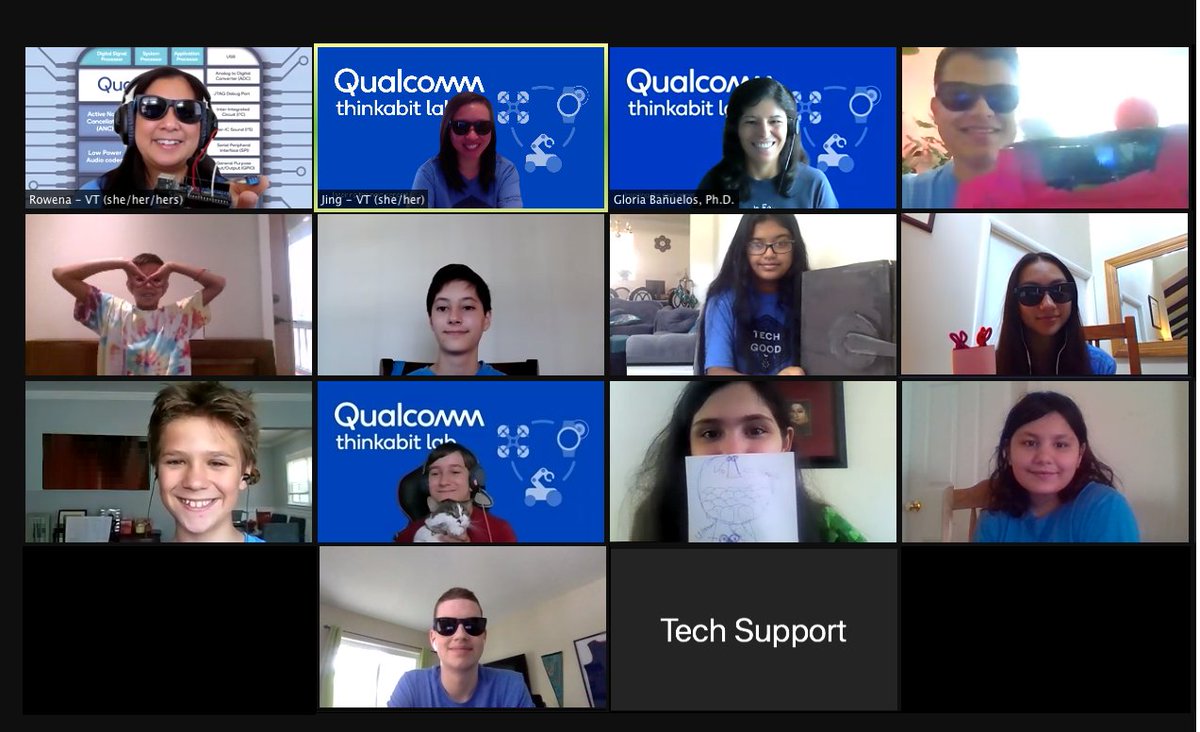 #TeamQualcomm #inspired by #future student #inventors and #TechForGood inventions that will help #humanity