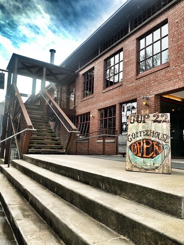 HRBallroom's tweet photo. Our coffee shop #Cup22 is back open for weekend hours- but this Saturday we’re open 8am-1pm, as there’s a wedding tomorrow afternoon. Sunday we’re open 8am-5pm! Join us for coffee and treats ☕️🍩 https://t.co/Ep1JmXiEb9