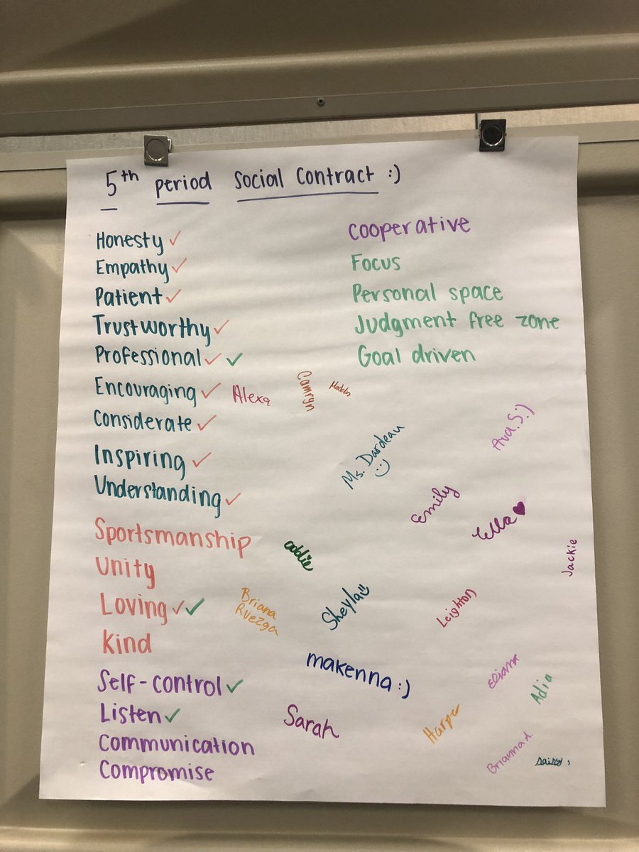 GMSChoirs's tweet photo. We’ve had a blast this fist week back in the GMS choir room! Playing team building games and getting our social contracts ready for the school year. We even got some singing in too! It’s going to be a fabulous year for the GMS choirs!🎶 #OurHouseGMS https://t.co/vU7WN0m2dI