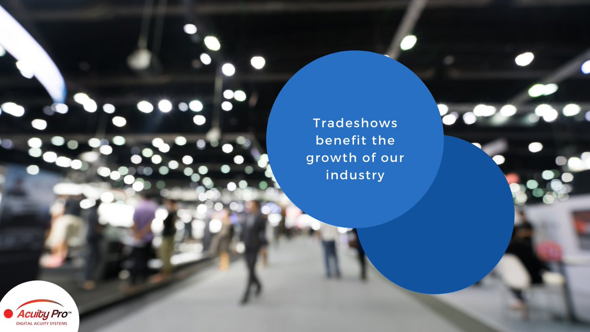 Founded by doctors in 1999, Acuity Pro has always been a large supporter of the vision care industry. By advertising and sponsoring industry events and publications, we help make them more affordable for providers. We hope to see you at an event soon!