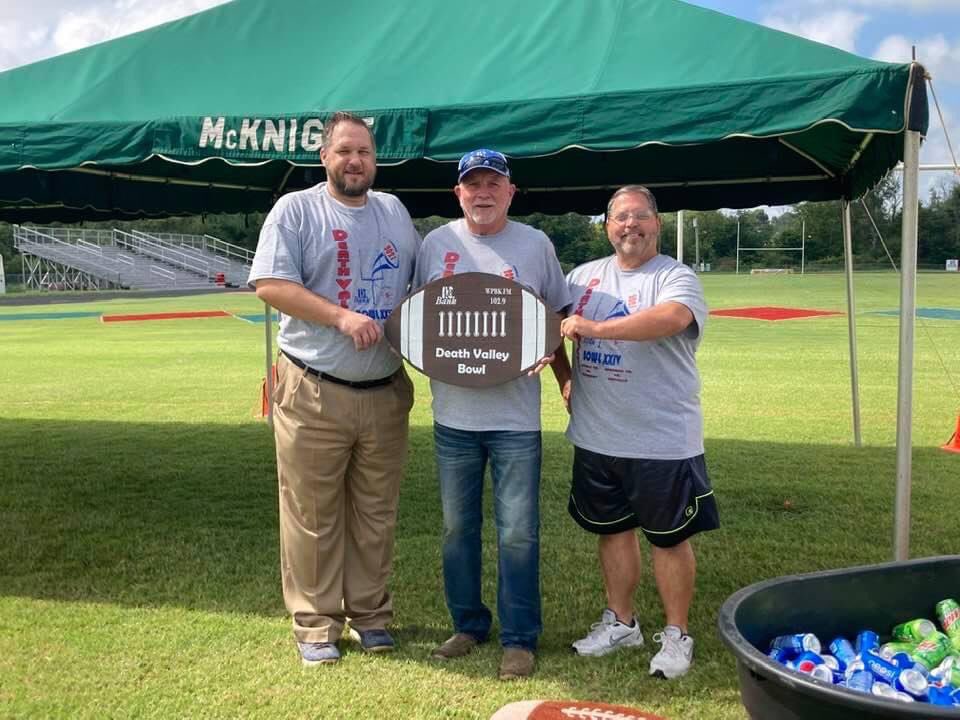 PBKBankKY's tweet photo. Getting 🏈Game Day 🏈 Ready for the 24th Annual PBK Bank/WPBK FM Death Valley Bowl!
#PBKBankCommunity https://t.co/C7VhX3j4Jh