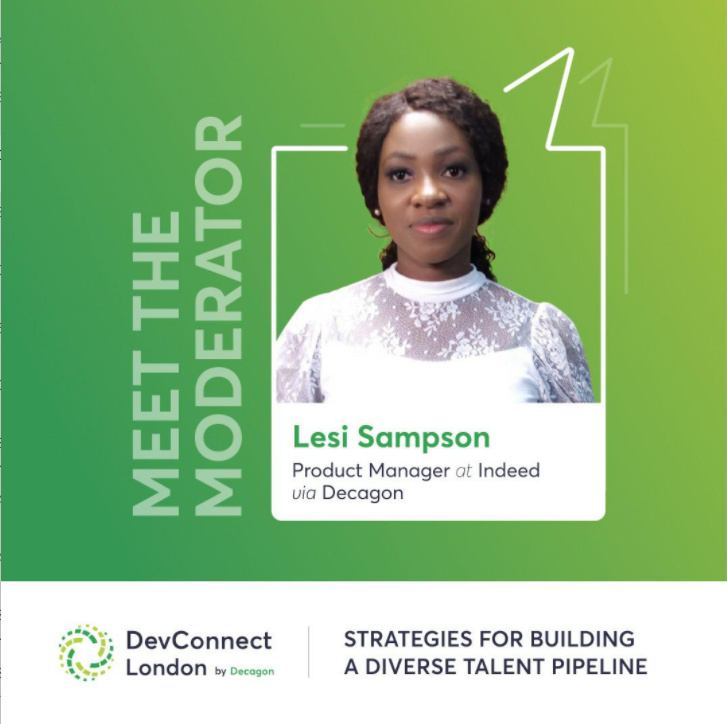 LesiS19's tweet photo. I am so excited to be moderating the first-ever #DevConnectLondon Webinar courtesy of @Decagon on Friday, 27th Aug 2021.
"Why building an effective talent pipeline can help your company hire a better candidate." 
Register here https://t.co/ewKdF4hzVy 
#DevConnectLondon #webinar https://t.co/w4ERoIZA09