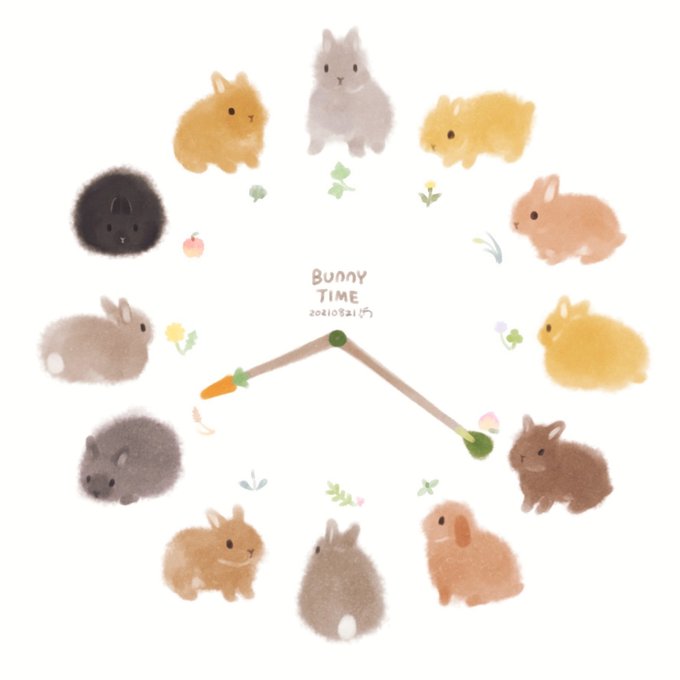🐰兎曜日うさ時うさ分🐰#バニーの日 