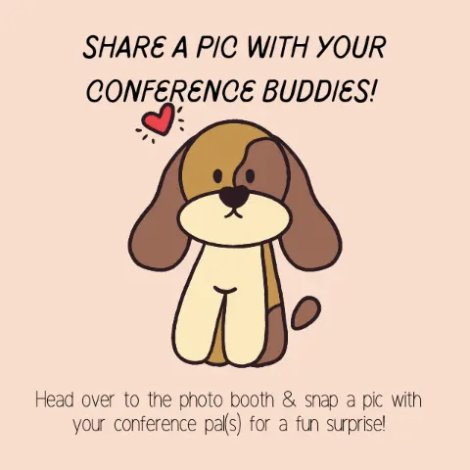 SocalGCs's tweet photo. Remember to snap a pic with your conference pal(s) on the AEC Photo Booth or share a pic on Twitter or IG. Tag us at @SocalGCs for a fun surprise! #SCGC21 #virtualAEC https://t.co/USaVfFllgb https://t.co/2Dh7OaopkK