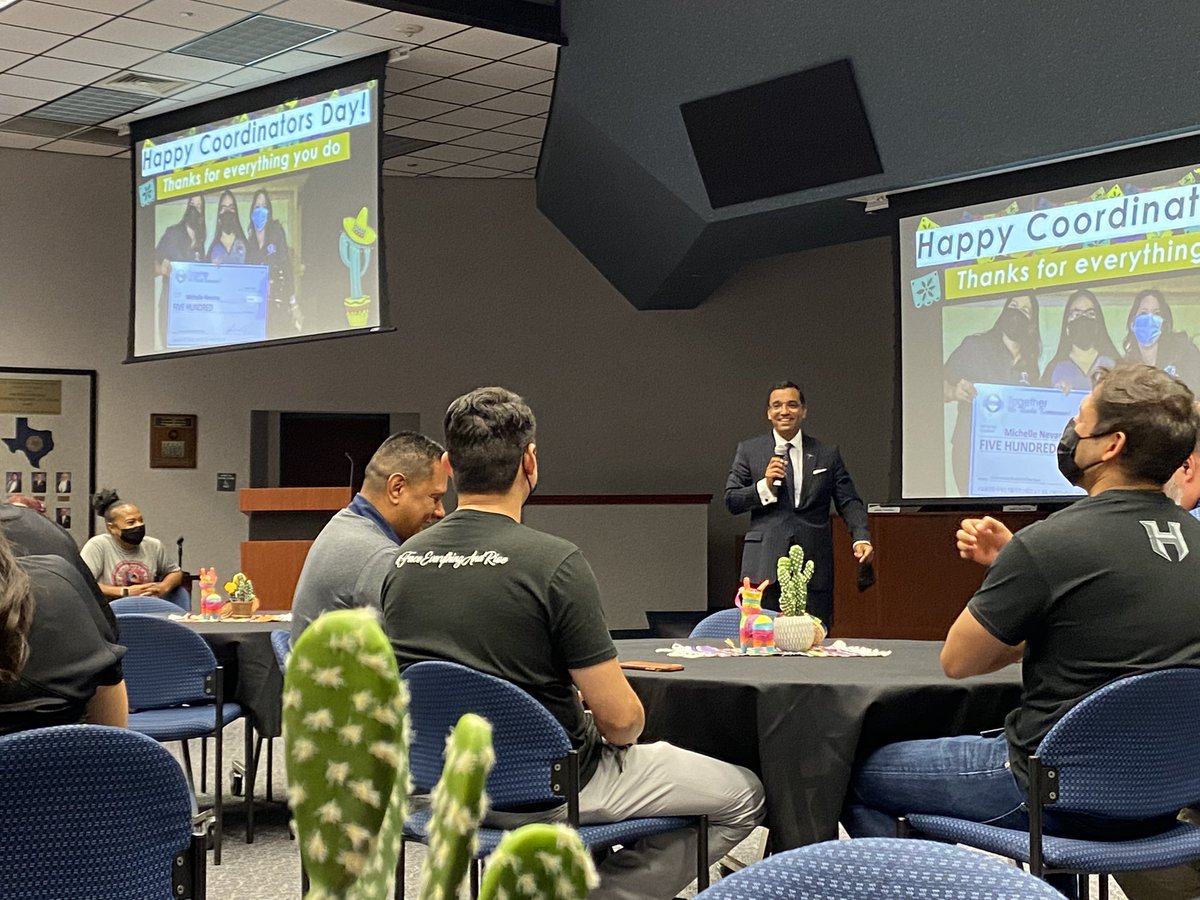 SecondaryIS's tweet photo. Happy Coordinator’s Day to our district Coordinators! Today we celebrate YOU! Embracing the vision and mission of Clint to support students, teachers, and staff 👏🏼 #WeAreClintISD https://t.co/GfRD45Ol8p