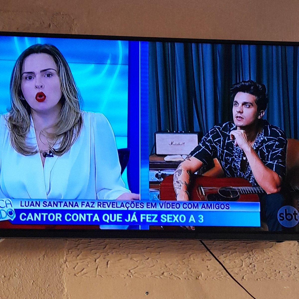 Andriele_sv's tweet image. Não julgo queria ter participado 🤣🤣🤣
#luansantana #FofocalizandoNoSBT #nãojulgo