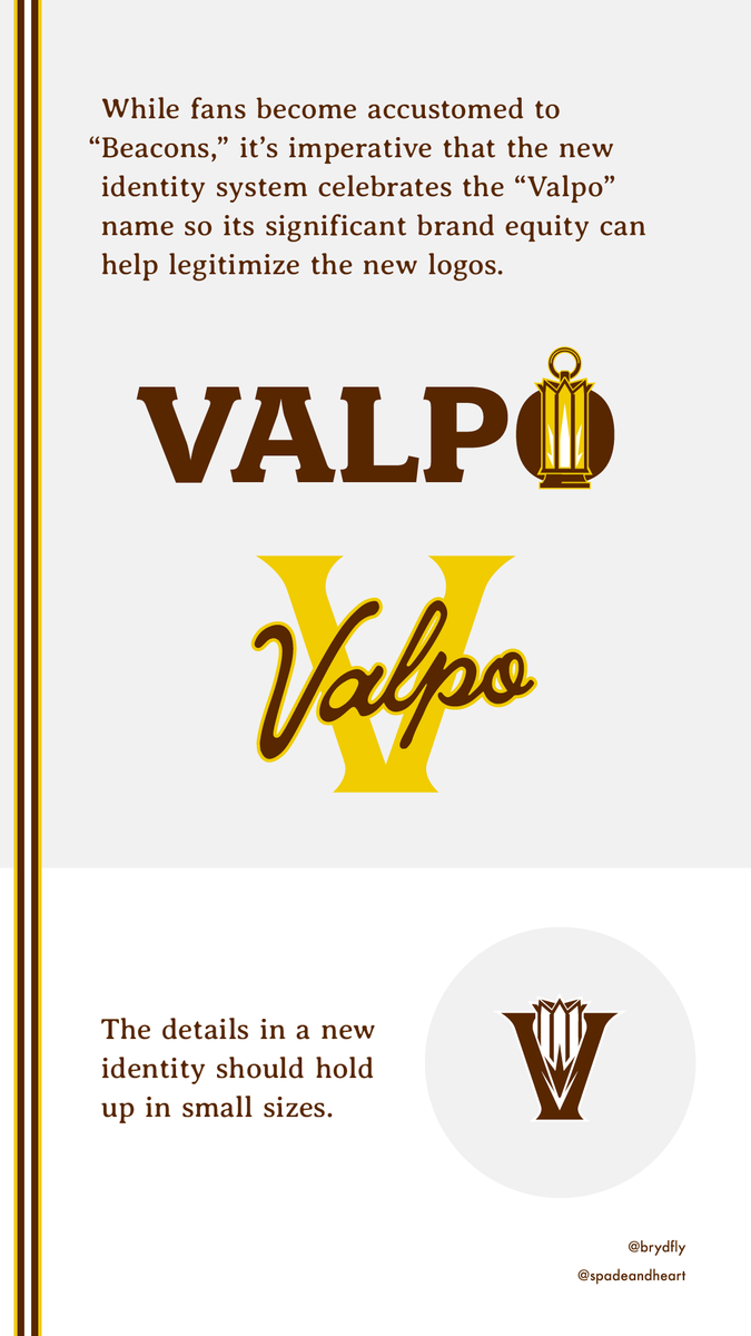 brydfly's tweet image. Calling this week-long personal #Valpo logo project complete. Huge thanks to all of the folks who've connected about the sketch I posted earlier. I hope this work resonates with you, too. All 8 slides are in this thread. Intro and inspo in this post, more stuff in the next. (1/2)