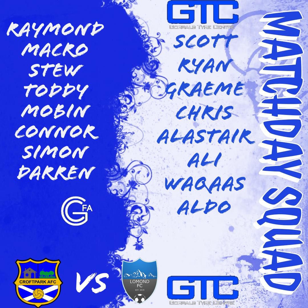 Croftpark AFC (@croftparka) on Twitter photo Proper away day tomorrow vs Lomond F.C. Hopefully we can build on last weeks winning start. <a href="/TheGCFA/">GlasgowCollegesFA</a> <a href="/ScotAmFA/">Scottish Amateur FA</a> <a href="/Scottish_AFF/">AmateurFixturesResultsSCO</a> <a href="/GlasCollegesFA/">Glasgow Colleges FA</a> #football #awaydays #SaturdayMorningFootball #3pointsatstake Proper away day tomorrow vs Lomond F.C. Hopefully we can build on last weeks winning start. <a href="/TheGCFA/">GlasgowCollegesFA</a> <a href="/ScotAmFA/">Scottish Amateur FA</a> <a href="/Scottish_AFF/">AmateurFixturesResultsSCO</a> <a href="/GlasCollegesFA/">Glasgow Colleges FA</a> #football #awaydays #SaturdayMorningFootball #3pointsatstake