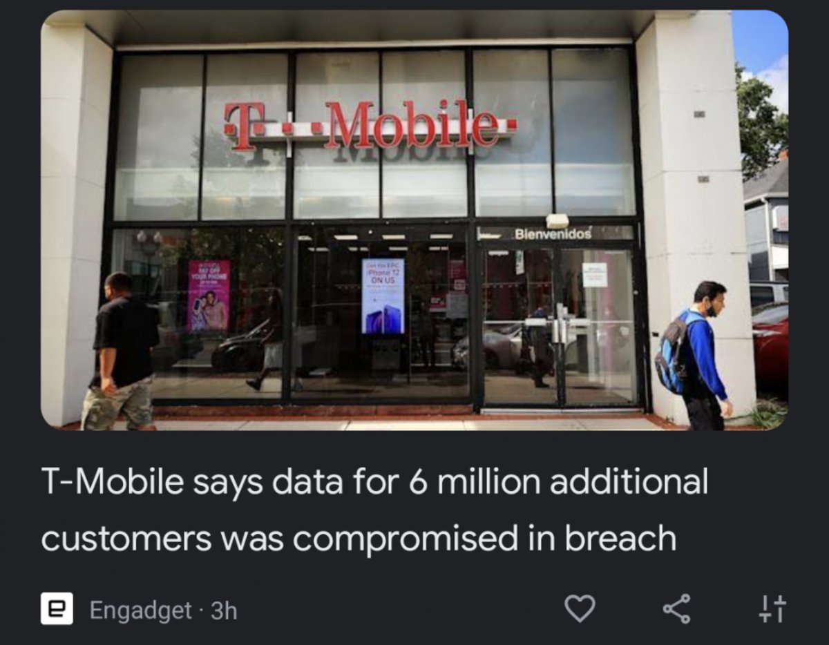 Jur4551c's tweet image. Really!?! @TMobile @TMobileHelp. 
6 million more? This isn&apos;t looking good for you. Maybe you should work with your PR department to change from the Un-carrier to the Un-Secure-carrier. #tmobilehack #uncarrier
