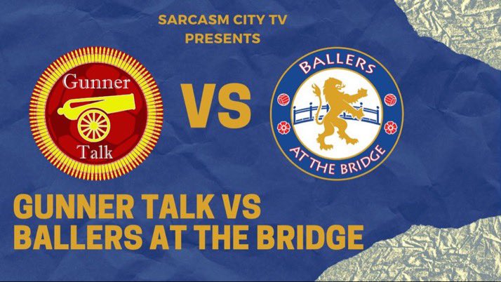 MohamedIdle's tweet photo. Itโs all going down at 11.30pm tonight on @SarcasmCityTV as #BallersAtTheBridge preview the BIG GAME this WEEKEND.
Myself, @Petros_filios8 , @DonZeke_ and @fathur_ys216 representing #CFC
Representing #AFC will be:
@ShoXstar
@camzyyy24
@GoonerExpress_
Tune in & RT ๐๐พ๐๐ https://t.co/YGITVwA77Y