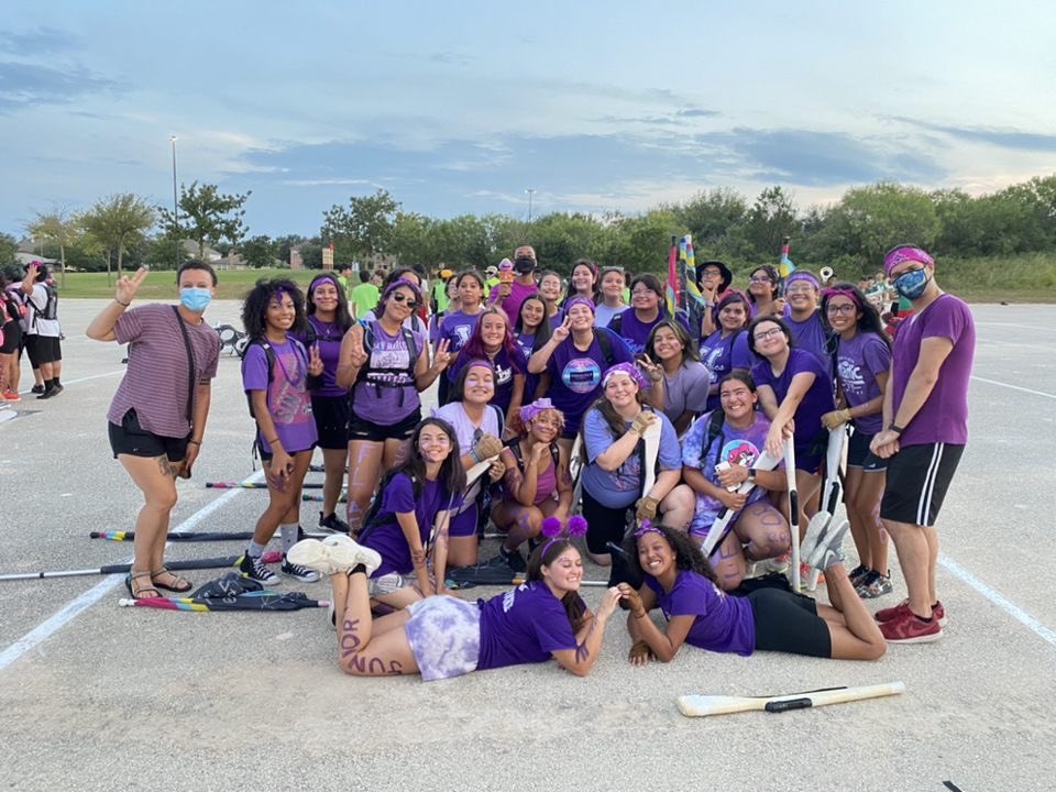 jpshsguard's tweet photo. Finishing up a successful last week of band camp! 💗 #ShiftTheTides2021 https://t.co/07Si7KEPbH