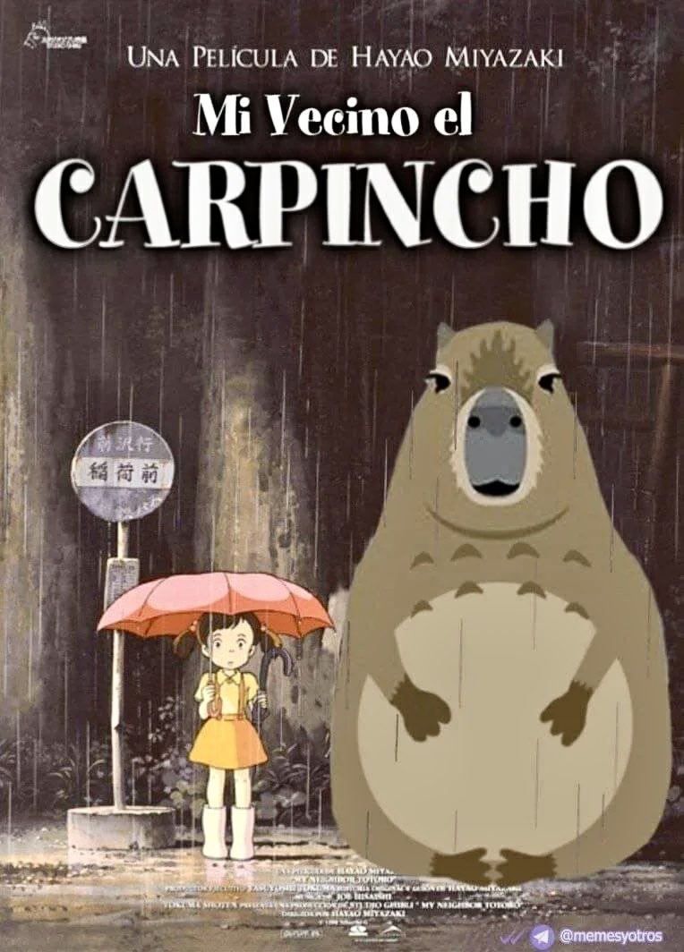 paisajeante's tweet photo. Del aluvión de memes carpincheros tan divertidos, este que no sé quién lo hizo, necesito compartirlo. 😊 https://t.co/iSfdlE3OLi