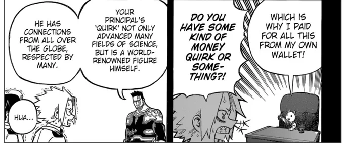 #BNHA323 #MH323LMAO BUT THE FACT URARAKA IS TREMBLING TOO IS SO FUNNY 