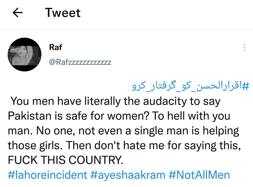 AlAqsaMovement's tweet photo. So, here is one example of how people use these cases to defame islam and Pakistan. Dear liberals! If you hate being in this country and you have enough audicity, you should left this country before turning this country into a trashbin
#PakistanIsSafeforEveryone https://t.co/AD3UOn8cRL
