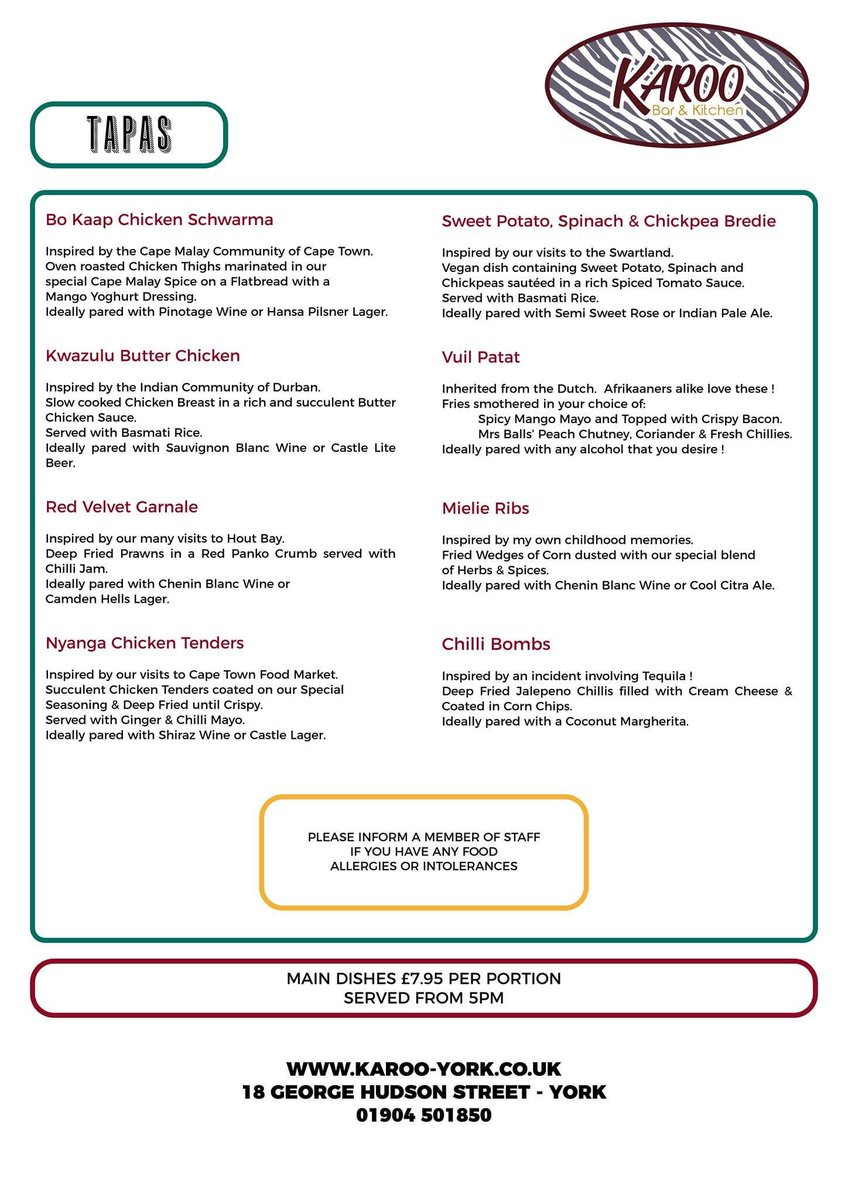 Karoo Bar & Kitchen tweet media