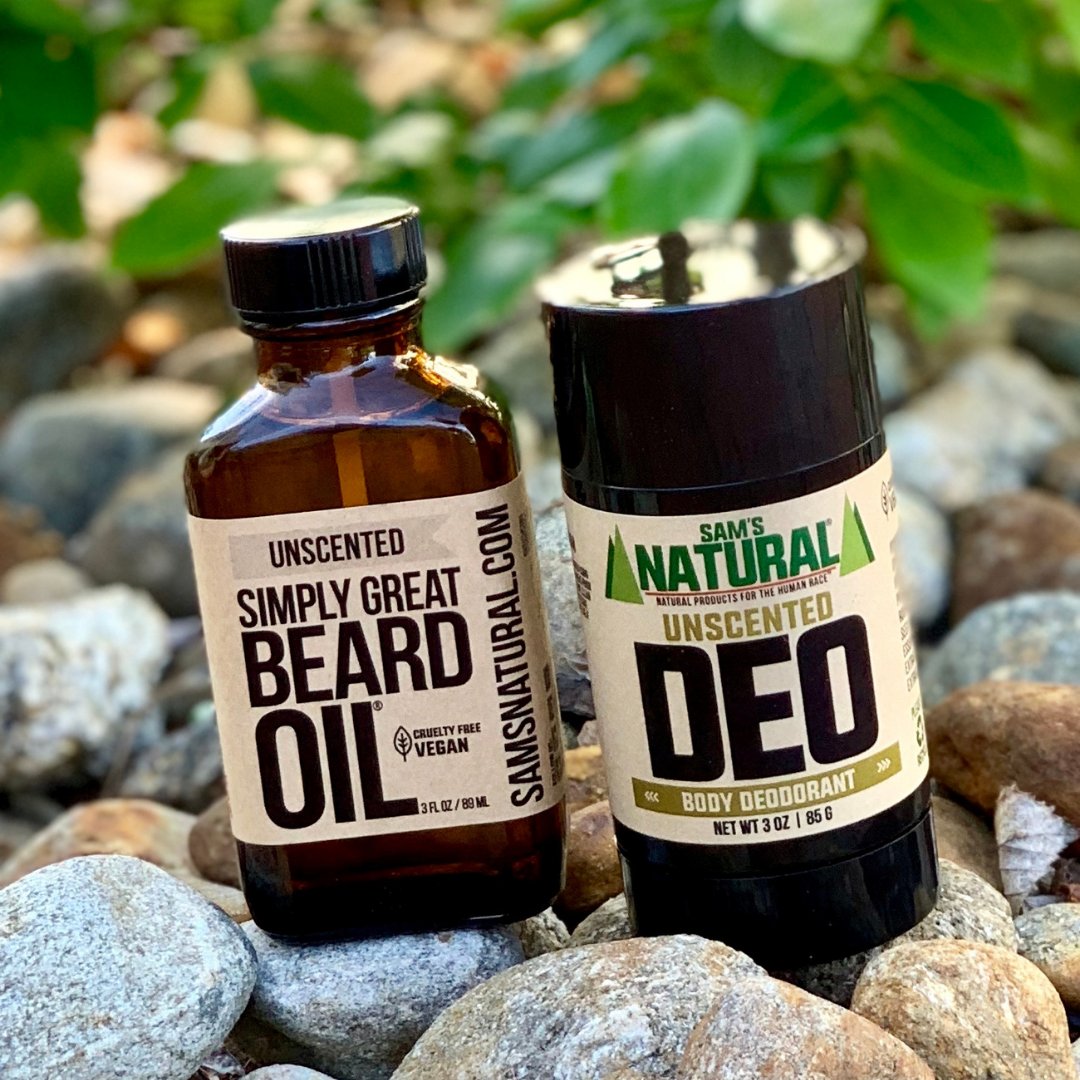 SamsNatural's tweet photo. And then sometimes you just need to escape into nature, all natural and raw. Sam's unscented deodorant and beard oil are here for those days. 😉

https://t.co/FS3XgsJR8X

#natural #deodorant #beardoil #naturalproducts #vegan #allnatural #shopsmall https://t.co/uXGwsrO4QJ
