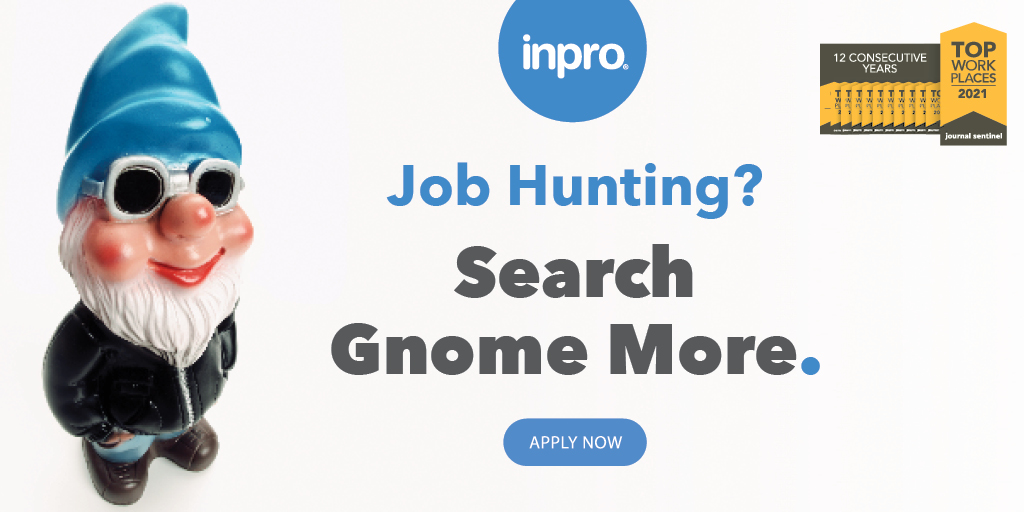 Inpro_Careers's tweet photo. Job searching? Get a taste of what it's like to work with us: https://t.co/XYtnHayrtC 

Check it out, take a spin, peep a glimpse, give it the old once over – you know what to do!  #HiringNow https://t.co/3wsGinE822
