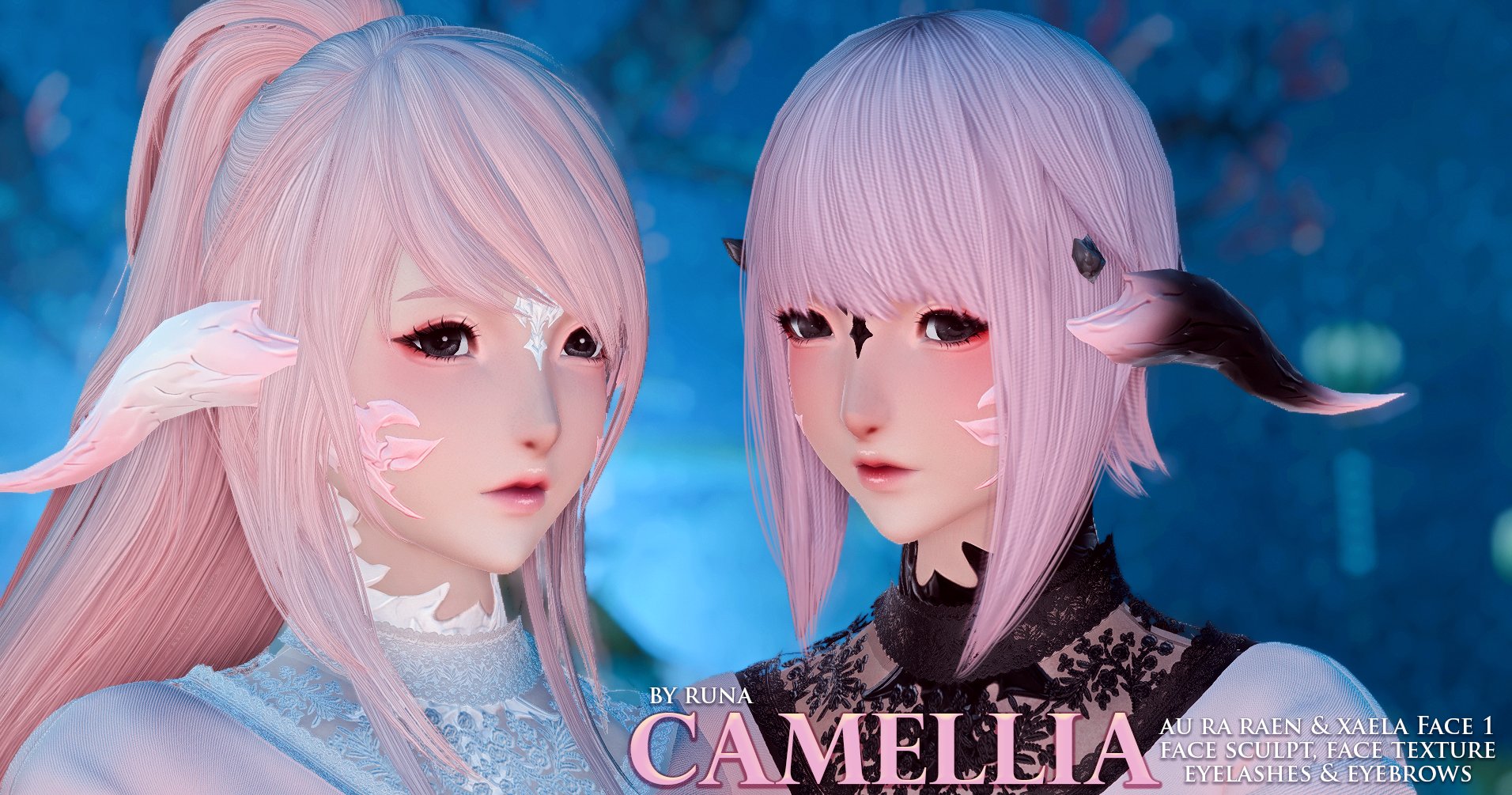 Runa Vanilla 🦋 on X: update time 💫 now with 3 different versions -  Compatible with Alistair Bibo+ Au Ra [Up]Scales and regular Au Ra  Upscales B/W - Without any neck scales =
