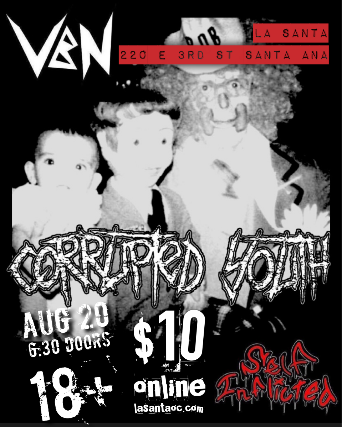 Hardcore/punk show tonight!! Last chance for presale tickets
lasantaoc.com/event/11279105… #punk #hardcore #santaana #OC