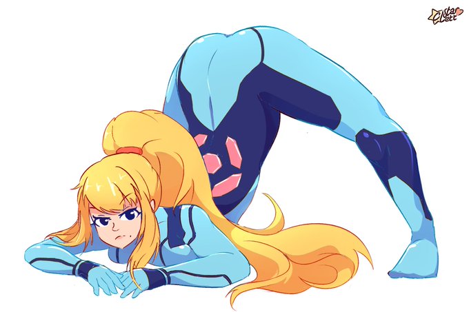 Zero suit samus anime