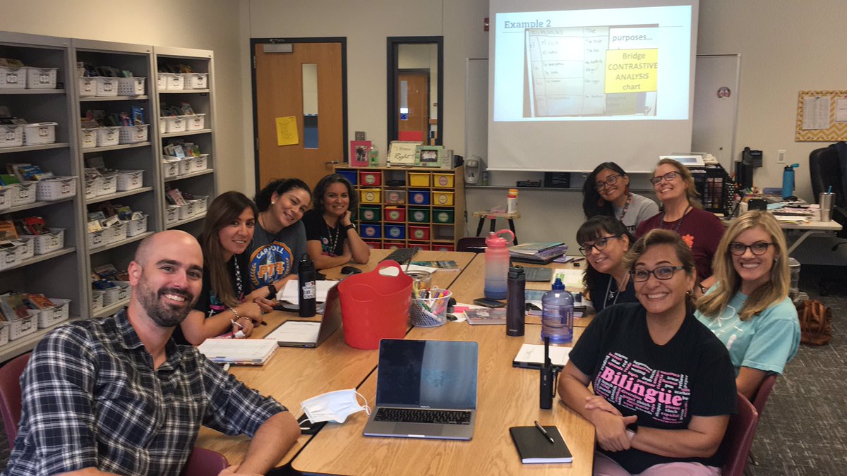 CDinorahHC's tweet photo. Primera junta bilingüe 3rd-5th @CarrollFISD @FisdB https://t.co/989QKt9PGR