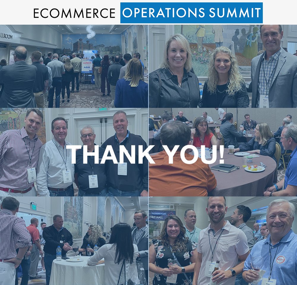 mcmerchant's tweet photo. Thank you to all of our wonderful attendees, speakers, sponsors, and exhibitors for an awesome week at Ecommerce Operations Summit!

#OpsSummit #MultichannelMerchant #Ecommerce https://t.co/QLr2yUbf3O
