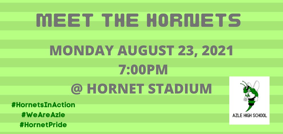 azleathletics's tweet photo. #HornetsInAction #WeAreAzle #HornetPride https://t.co/J2Gh3DsQX3