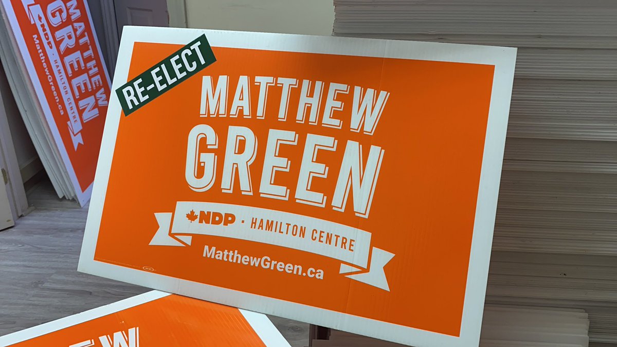 It’s a sign of the times! People want to vote for a party that will fight for them, and not the wealthiest Canadians!

Proud to vote NDP and help @MatthewGreenNDP and @robertohnrqz be (re)elected to Parliament!

#TeamJagmeet #ReadyForBetter 🍊