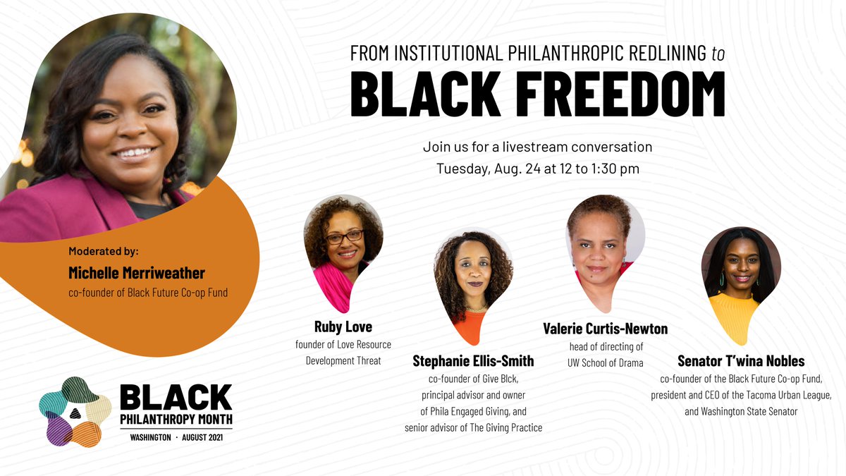 RSVP for our free, virtual event, “From Institutional Philanthropic Redlining to Black Freedom!” Join us on Tuesday, 8/24 to hear from @ruby4love, @philagiving of Give BLCK, <a href="/valcn/">Valerie CurtisNewton</a>, and Fund architects <a href="/TwinaNobles/">T'wina Nobles</a> and <a href="/mymerriweather/">MYMerriweather</a>. #BPM2021 
youtu.be/i0LKmYMzBtw