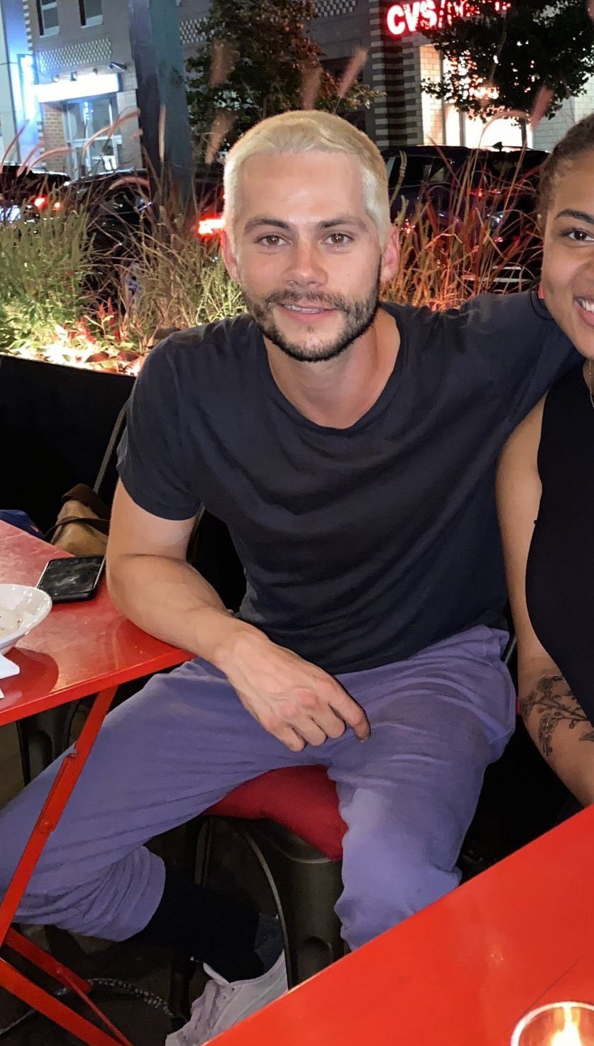 lele on Twitter "omg i'm so in love with blond dylan o'brien https//t