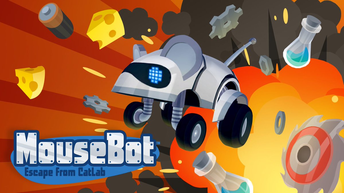 vectorunit's tweet photo. Hey #PlayStation fans, #MouseBot is on sale for less 20% until September 2. That's TONS of CHEESY fun for the price of a tasty pastry! 

https://t.co/uOhgfGeszd https://t.co/ZsolFkRmgo