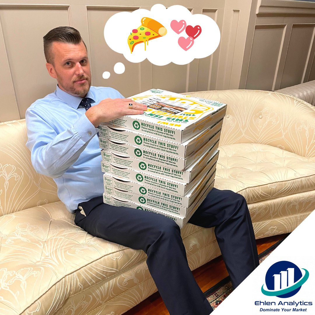 EhlenAnalytics's tweet photo. We had a HUGE pizza party in honor of our employee Michael's birthday! Happy birthday Michael! π₯³
We didn't get a picture of Michael with the pizza, so this picture of Brian wishing we could eat already will have to do. π―
#EhlenAnalytics #DigitalMarketing #DominateYourMarket https://t.co/eb0JvQHno1