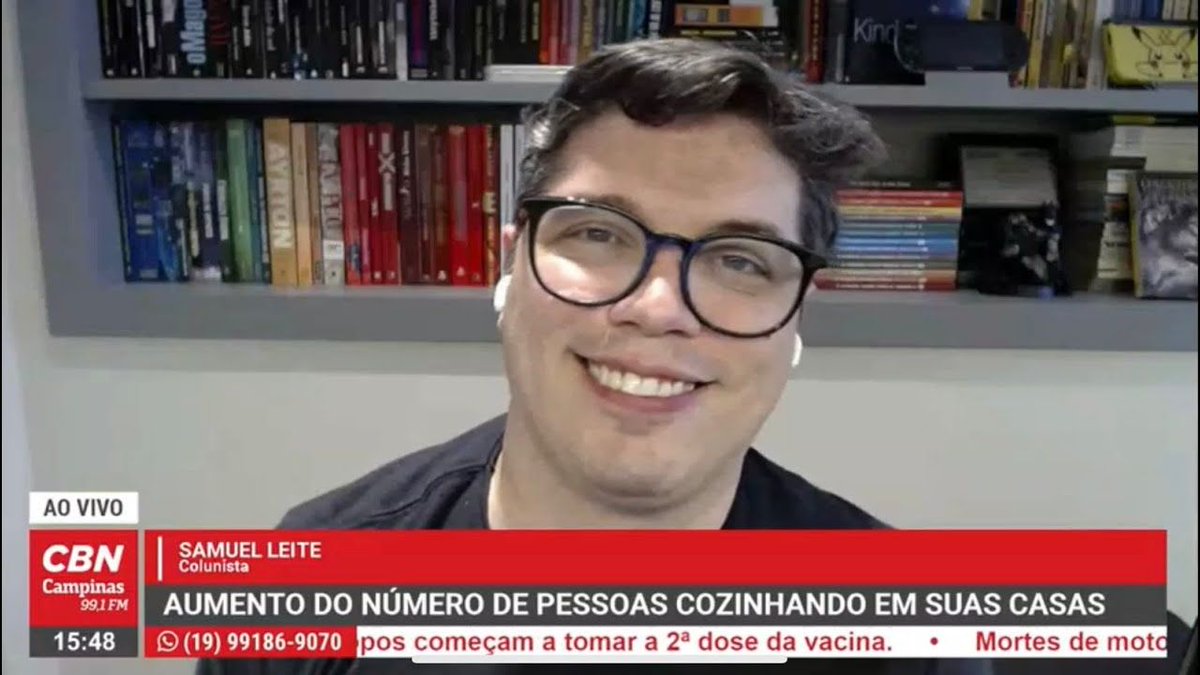 As redes sociais estão impulsionando um hábito milenar. A pandemia trouxe milhões de novos 'cozinheiros' e a internet ajudou a formar todo este pessoal. Este é o tema do comentário de <a href="/samuelleite/">Samuel Leite</a>, CEO da <a href="/digitale/">Digitale</a>, no Estúdio CBN.  bit.ly/3szc664