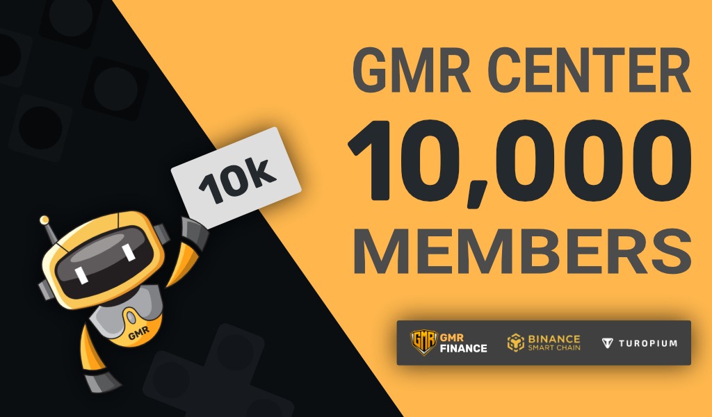 UPDATE ALERT 🚨

The $GMR utility platform smashed 1⃣0⃣0⃣0⃣0⃣ registered members!

Join us for the launch of our very own NFT Hub &amp; Social Network 🗣️

gmr.center

Launching in time for our $250k Warzone tournament - qualifiers starting September 🕹️

#BSCGem #Binance