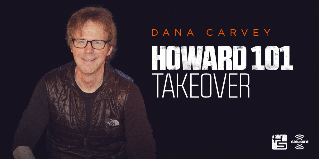 Stern Show (@sternshow) on Twitter photo TONIGHT: <a href="/danacarvey/">Dana Carvey</a> is taking over #Howard101 and playing some of his favorite #SternShow moments! Check it out on @siriusxm 👉 siriusxm.us/Howard101 TONIGHT: <a href="/danacarvey/">Dana Carvey</a> is taking over #Howard101 and playing some of his favorite #SternShow moments! Check it out on @siriusxm 👉 siriusxm.us/Howard101