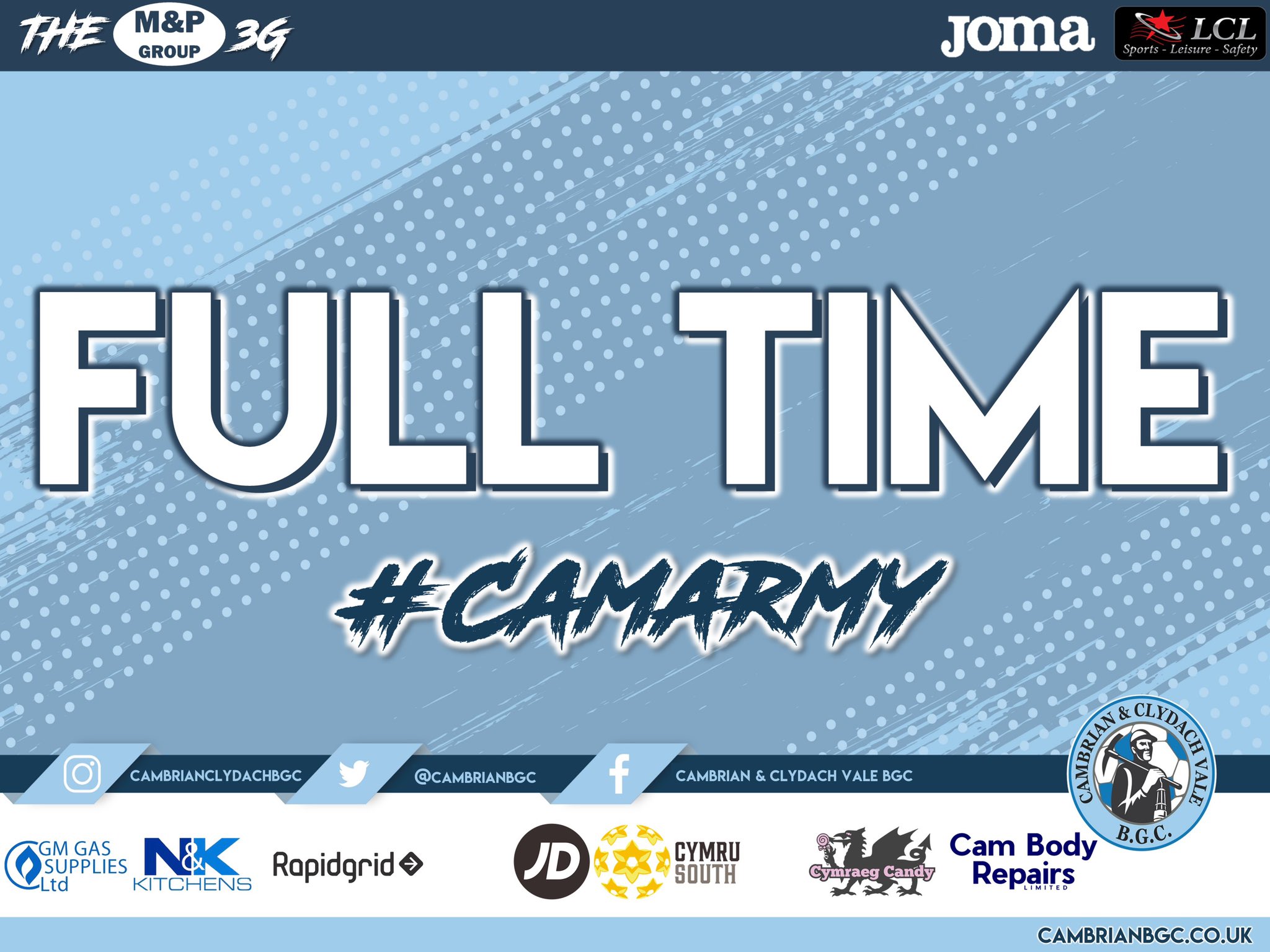 Cambrian & Clydach Vale B.G.C. on Twitter "What a battle!! We come out on top with a brilliant