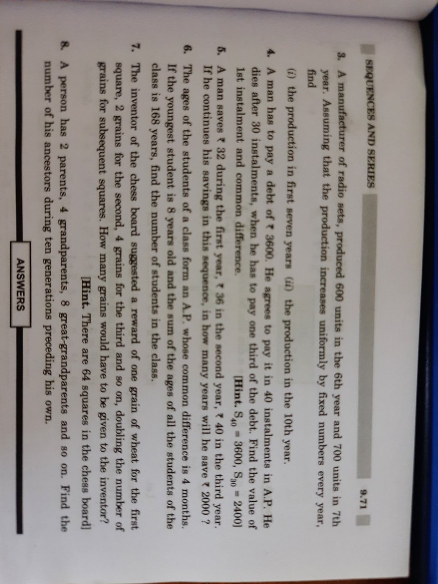 hellovanshika's tweet image. Aaj ke sawaal!!
Chapter: Sequence and Series

#LetsCrackIt