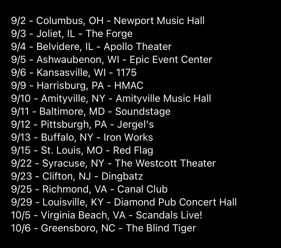 ztheoremband's tweet photo. The #UF0 is ready to rumble.
Check the dates for the US tour below:
#live #liveshowsareback #liveshows #Rock #hardrock #metal #LiveRockMusic #livemetal #tour #tourlife #van #zerotheorem #zerotheoremband https://t.co/jJVOGKtnjC