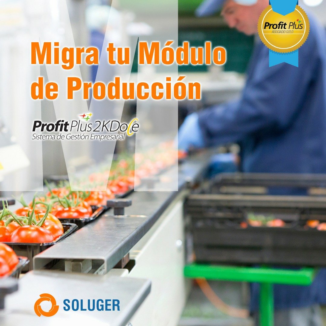 sgosoluger's tweet photo. Te ofrecemos actualizar tu módulo de Control Producción a la plataforma 2k12 de Profit Plus. Contáctanos y te asesoramos en este proceso.
#soluger #profitplus #profitplus2k12 #erp #softwaremanufactura #ReconversionMonetaria https://t.co/jknnNB4fzq