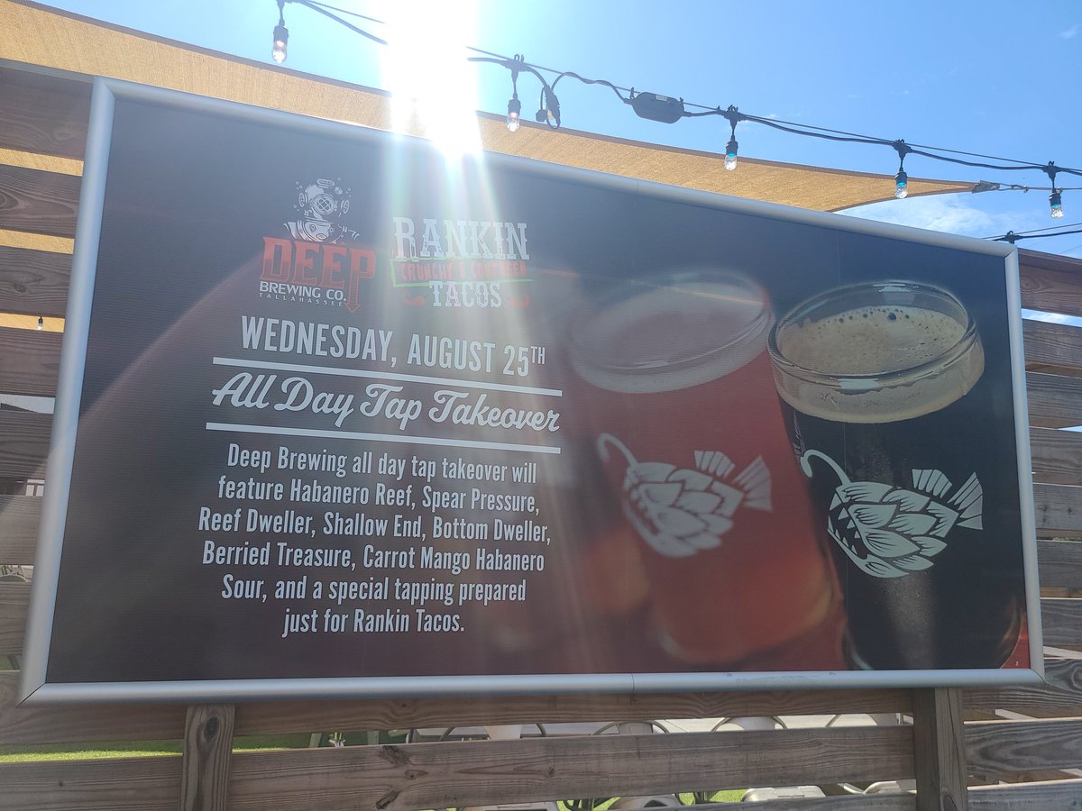 I haven't been posting much lately but I figured since Deep was filling up the U-Haul with some top notch brews...I'd come out of retirement 🏋🚴‍♀️⛹🕺🍺🍺🍺 Join us August 25th for @deepbrew Tap Takeover and my sister @chausen22 bday!