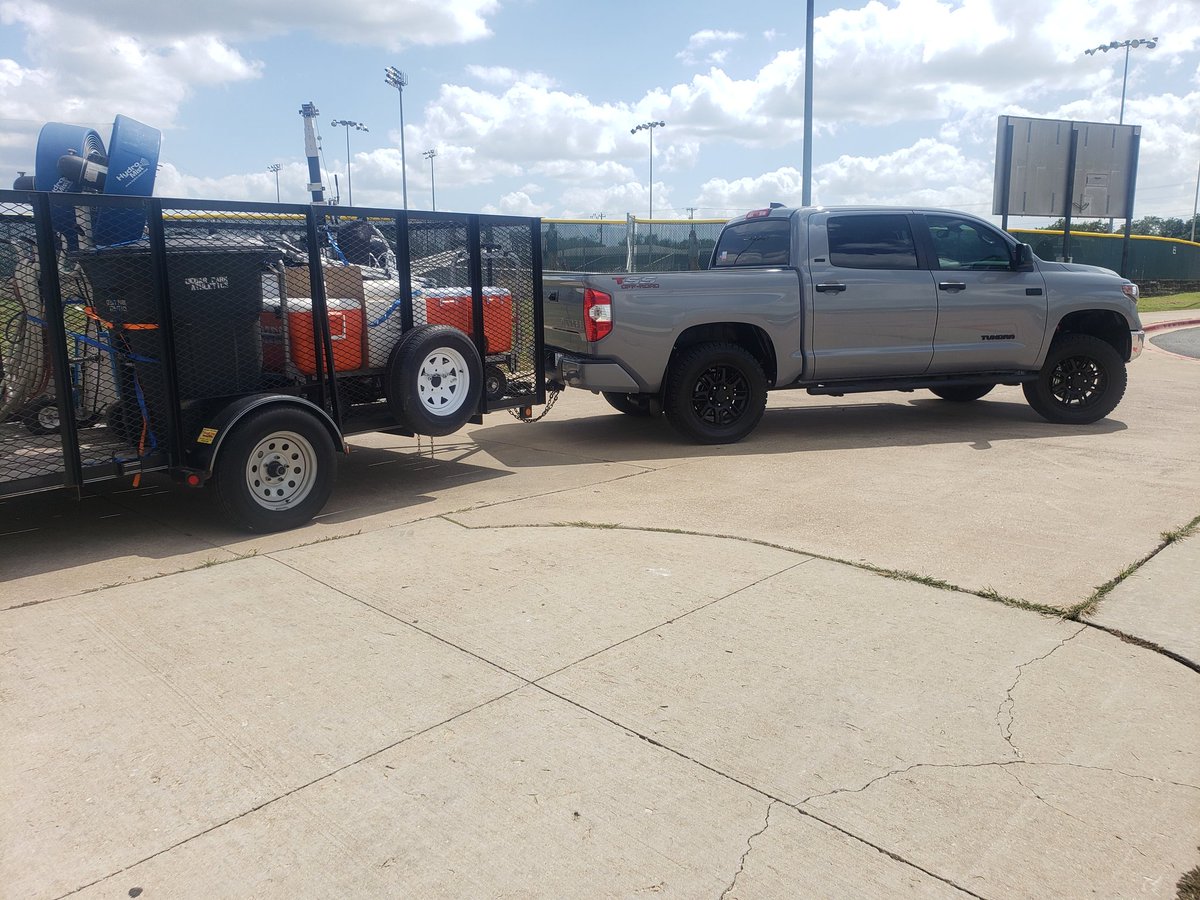 Thank you to our new truck sponsor <a href="/ToyotaCedarPark/">Toyota of Cedar Park</a> for letting us borrow a truck every week to haul equipment to and from the football games. Our job wouldnt be possible with out your help.