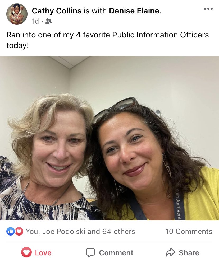 denisealex's tweet photo. Good peeps! 

Great leader. 

Super human being.

So nice seeing my friend Cathy!

@ColumbusPolice officer turned top notch city official.💙

#Sisterhood #letswriteabook #girlpower #LawEnforcement https://t.co/GqzMrN5Joc